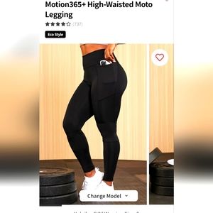 Motion365+ High-Waisted Moto Legging fabletics
